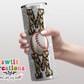 Baseball Mom Glitter Tumbler (T270)