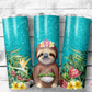 Happy Sloth Tumbler (T217)