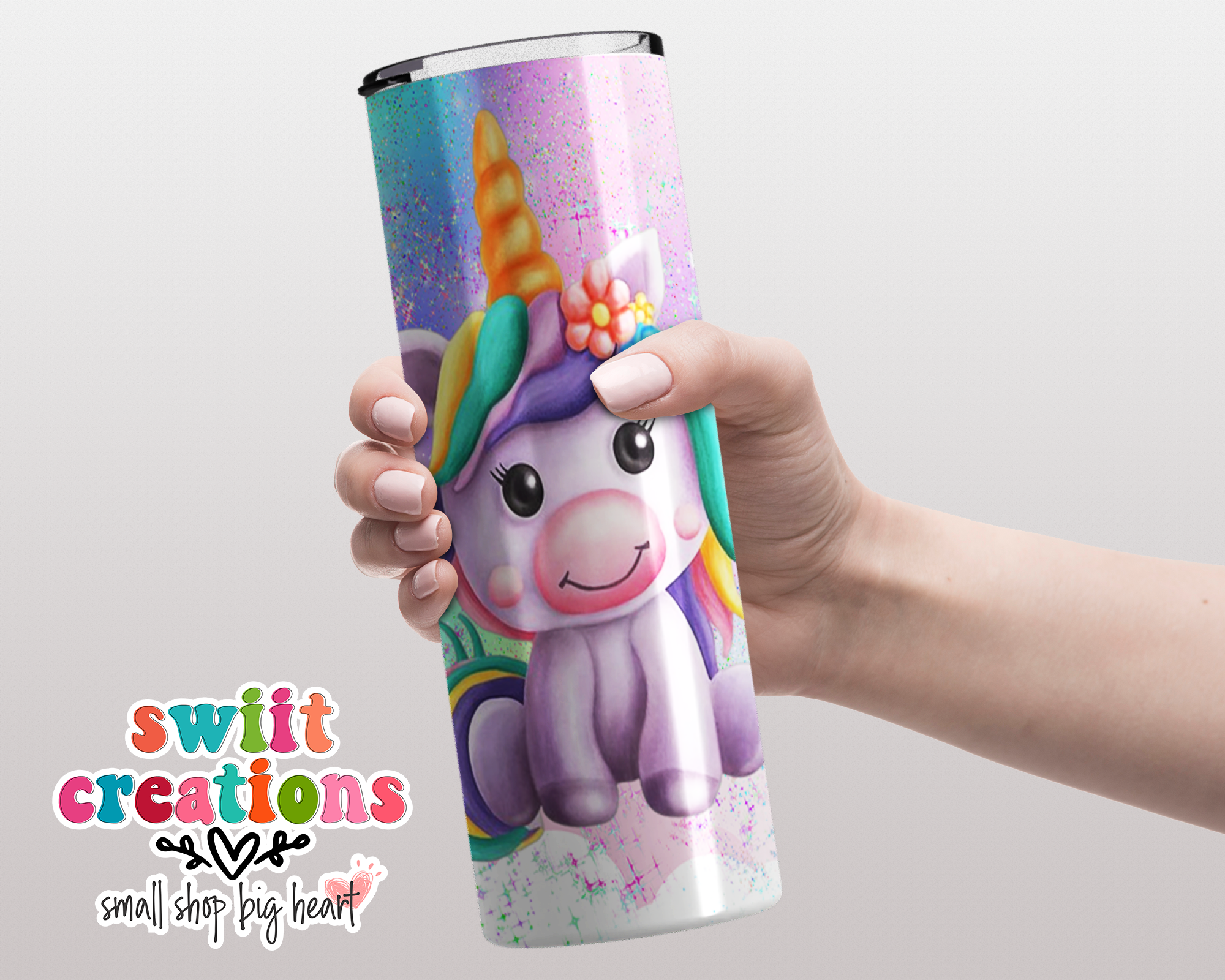 Baby Unicorn Tumbler (T216)