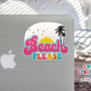 Beach Please Waterproof Sticker  (SS055) | SCD148