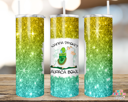 Alpaca Bowl Tumbler (T205) - Swiit Creations