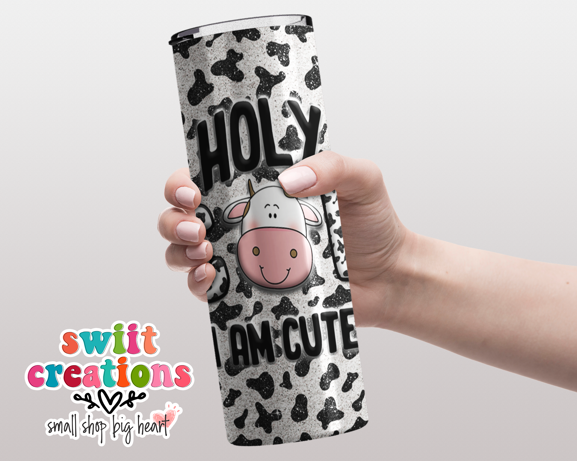 Holy Cow Tumbler (T190)
