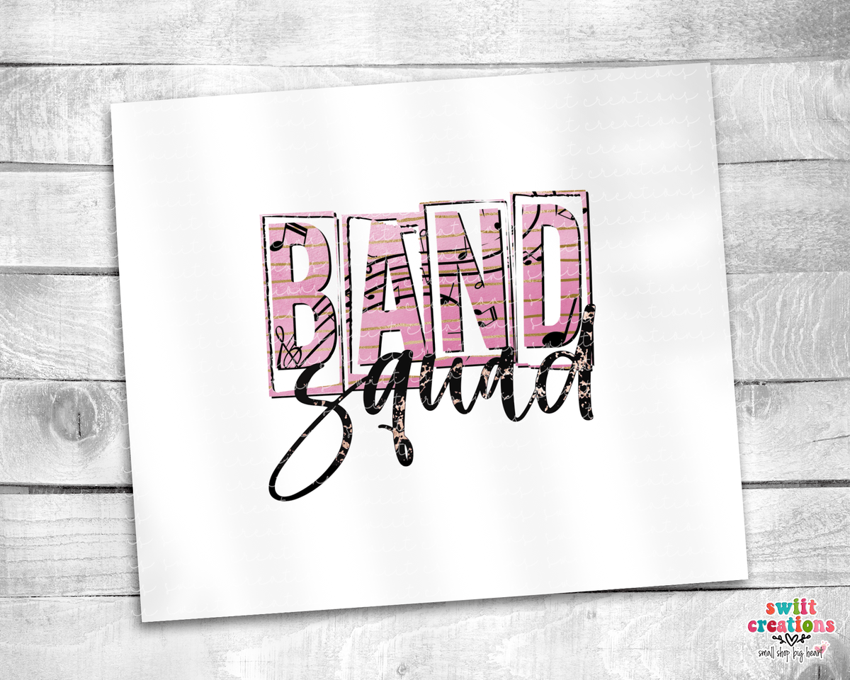 Band Squad Tumbler (T185) - Swiit Creations