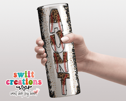 Baseball Aunt Tumbler (T253) - Swiit Creations