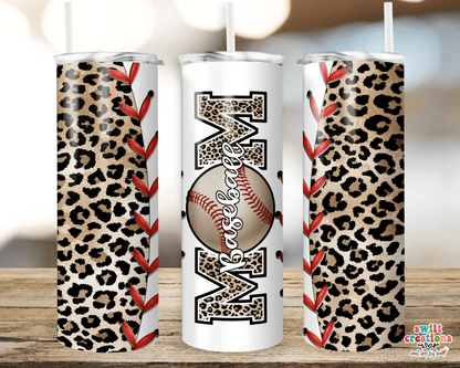 Baseball Mom Tumbler (T212) - Swiit Creations