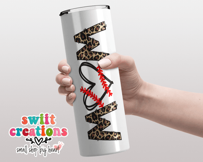 Baseball Mom Tumbler (T224) - Swiit Creations