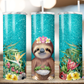 Happy Sloth Tumbler (T217)