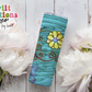 Teal Butterfly Tumbler (T170)
