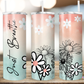 Just Breathe Floral Tumbler (T257)