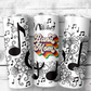 Retro Band Mom Music Notes Tumbler (T280)