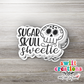 Sugar Skull Sweetie Waterproof Sticker   (SS227) | SCD201