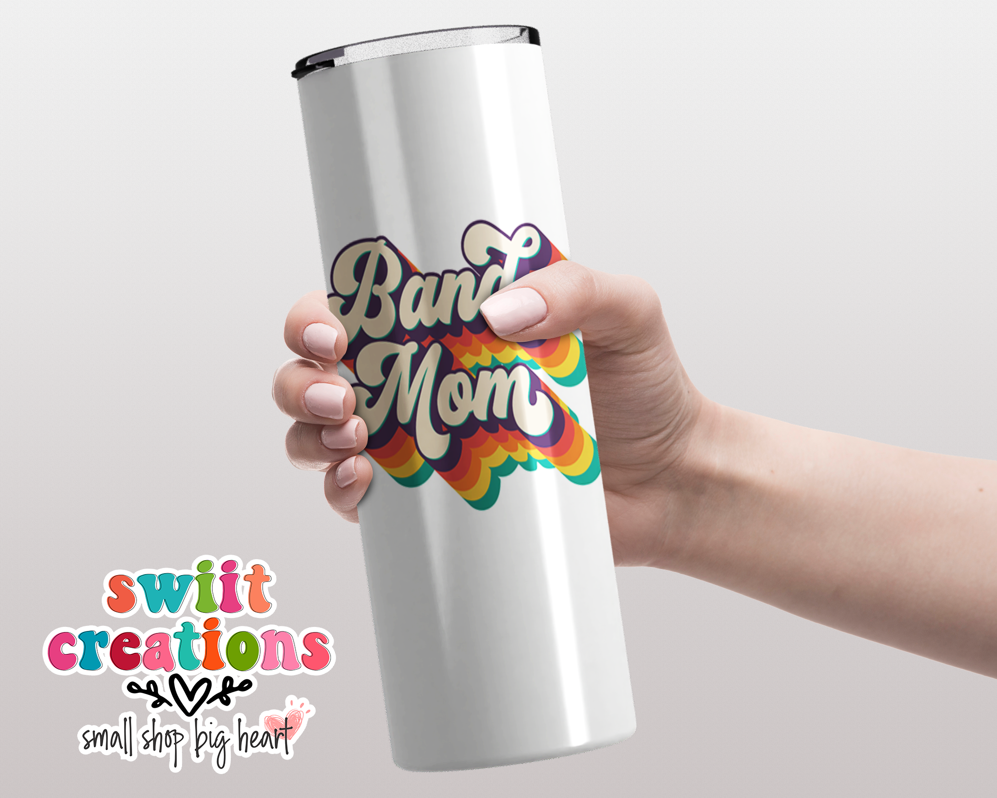 Band Mom Retro Tumbler (T281)