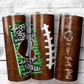My Heart is On That Field Football Mom Tumbler (T347)