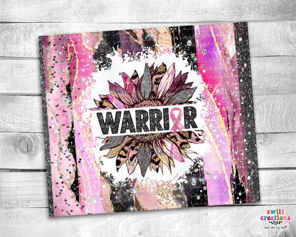 Cancer Warrior Tumbler (T249) - Swiit Creations