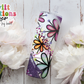Purple Daisy Tumbler (T181)