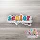 Senior Color Guard Mom Waterproof Sticker   (SS325) | SCD597