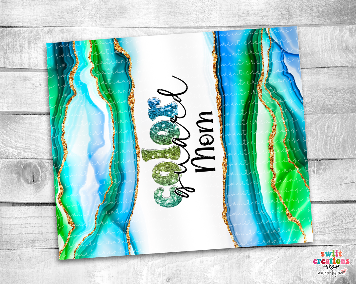 Color Guard Mom Tumbler Wrap JPG - Swiit Creations