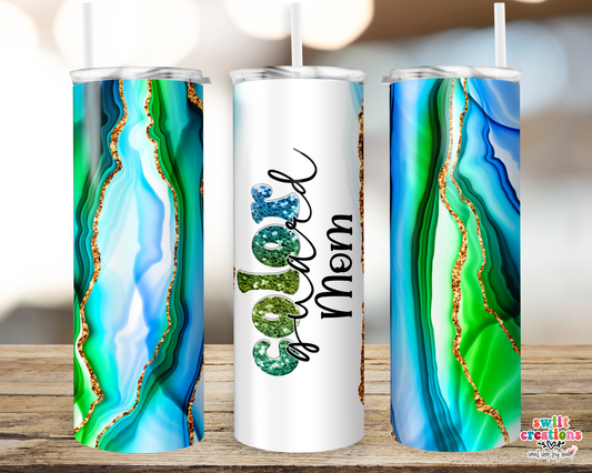 Color Guard Mom Tumbler Wrap JPG - Swiit Creations