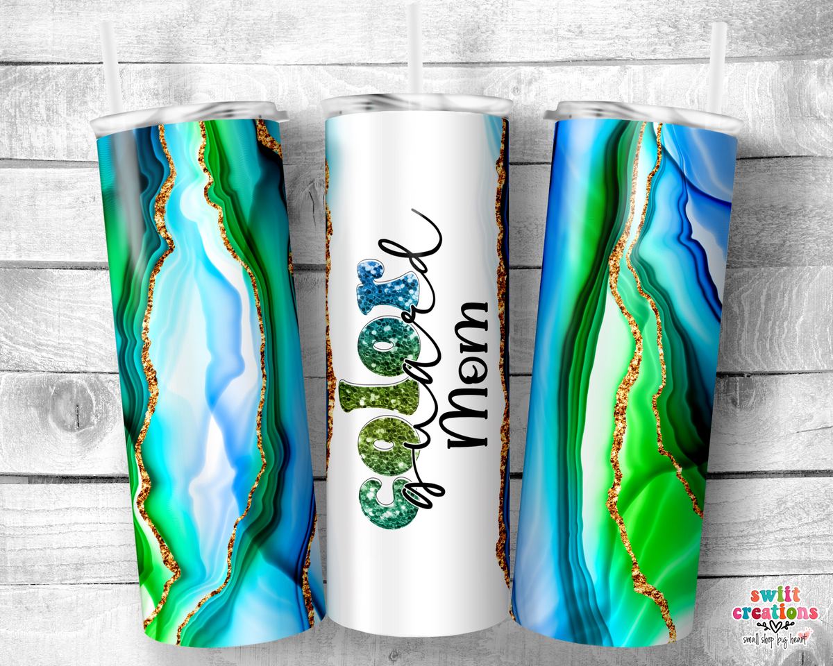 Color Guard Mom Tumbler Wrap JPG - Swiit Creations