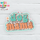 Dog Mama Waterproof Sticker   (SS121) | SCD356
