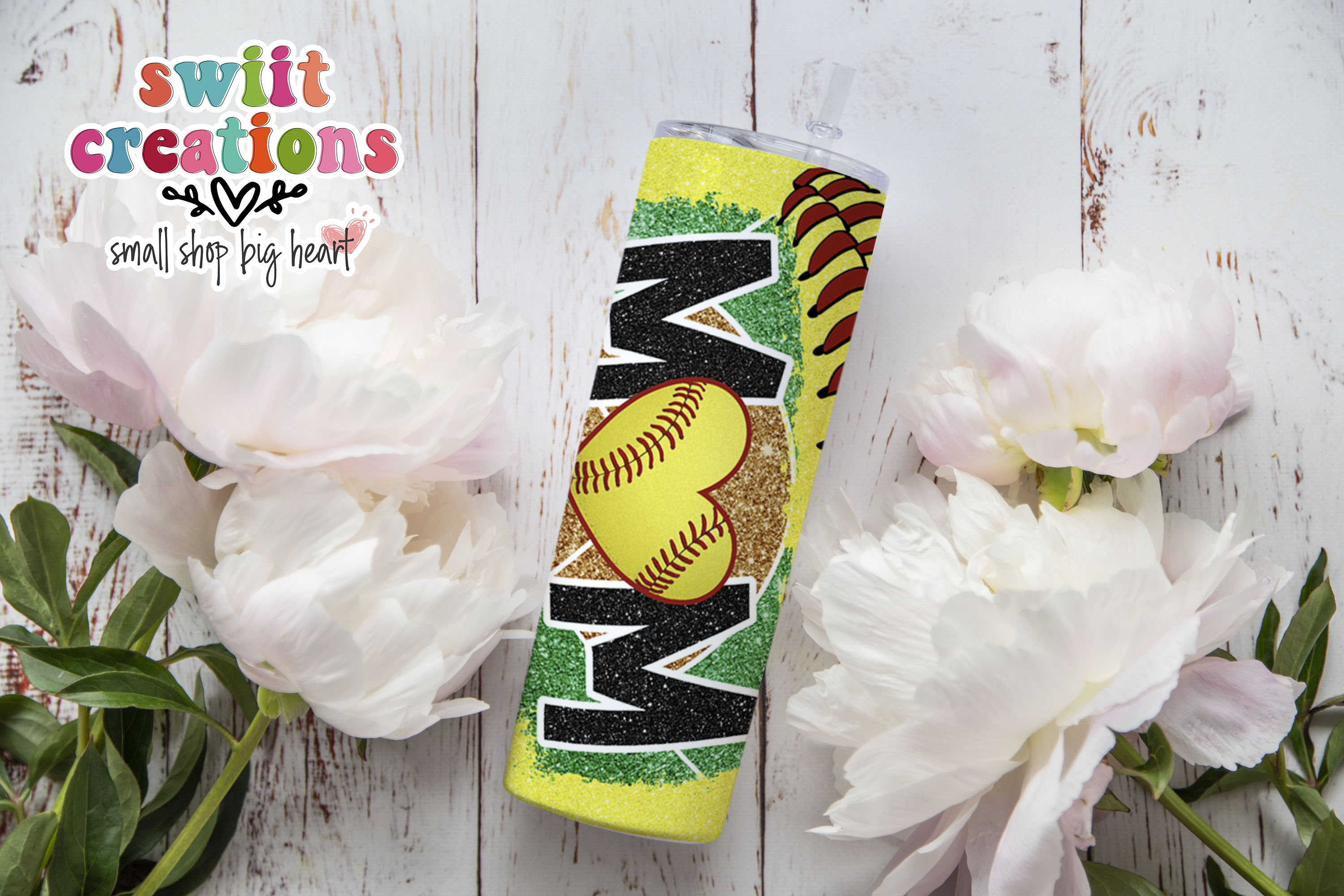 Softball Mom Tumbler (T339)