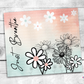 Just Breathe Floral Tumbler (T257)
