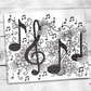 Floral Music Tumbler (T272)