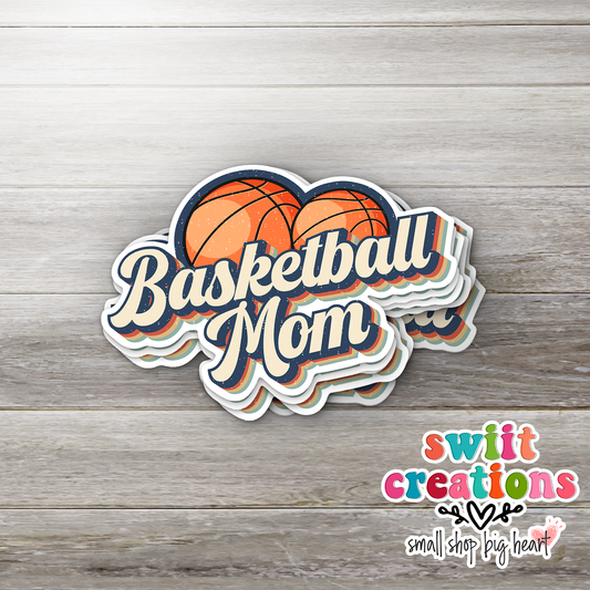 Basketball Mom Sticker (SS016) | SCD127