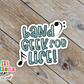 Band Geek for Life Waterproof Sticker    (SS235) | SCD273