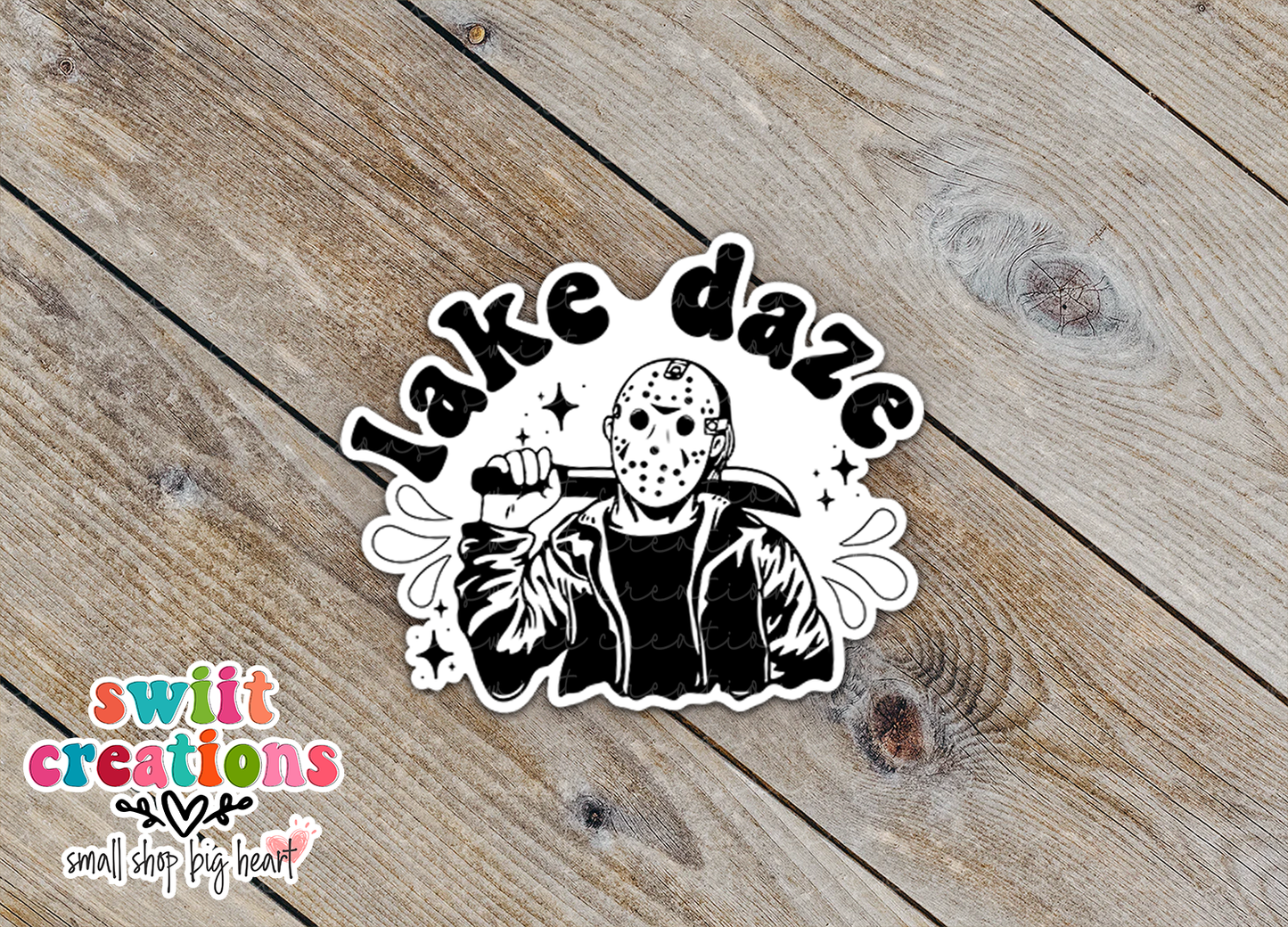 Lake Days Waterproof Sticker  (SS061) | SCD271