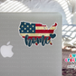USA Home Waterproof Sticker  (SS059) | SCD242