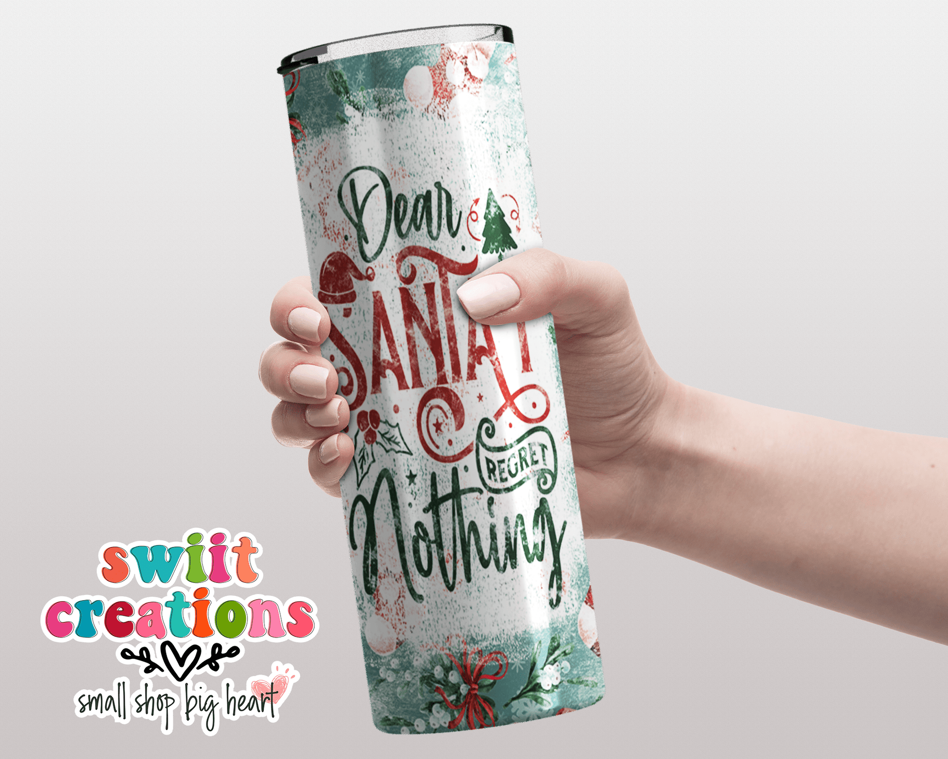 Dear Santa I Did Nothing Wrong Tumbler (T315) - Swiit Creations