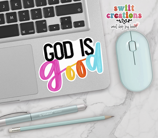 God Is Good Sticker (SS173) | SCD119
