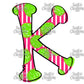 Funky Doodle Font Personalized Tumbler (T083)