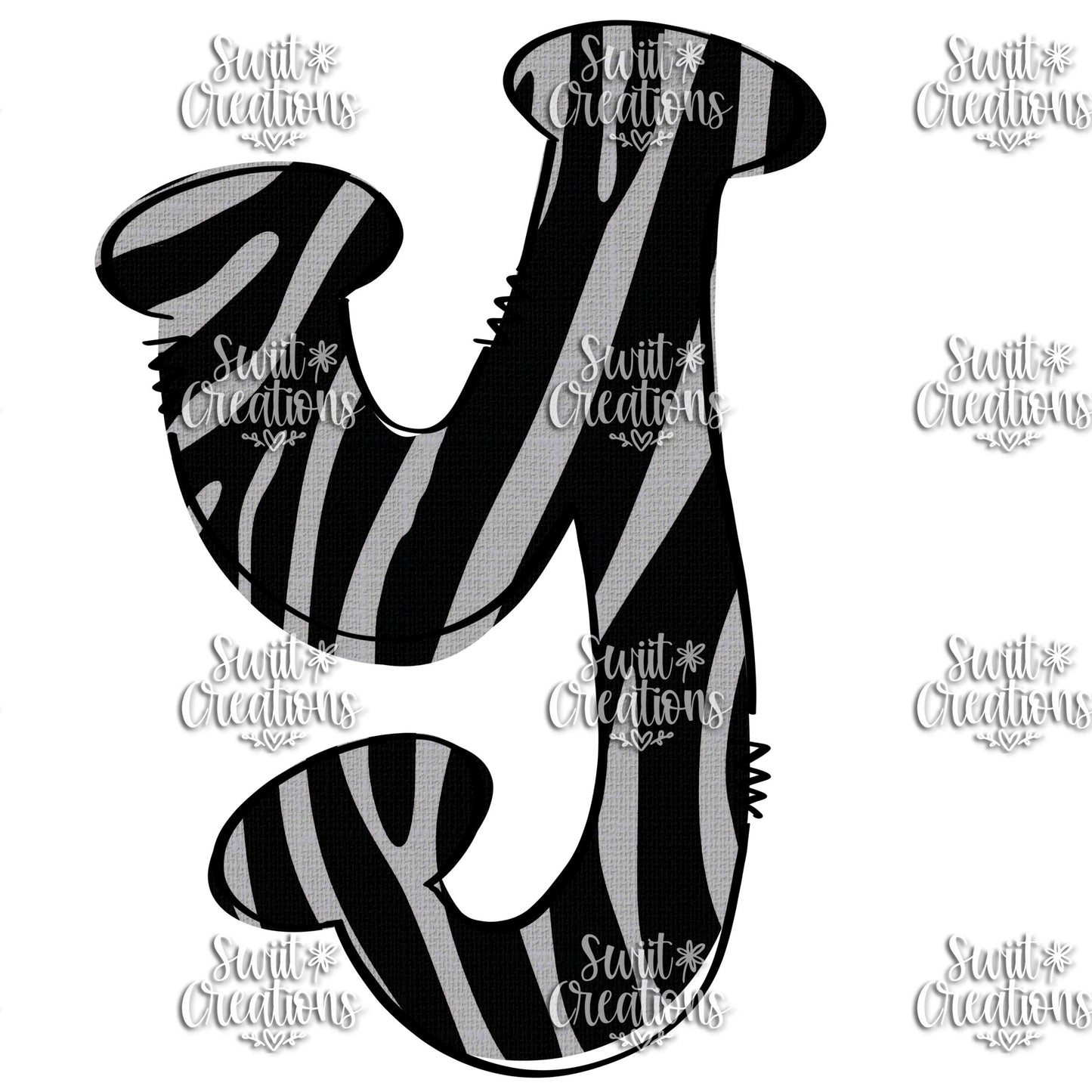 Funky Doodle Font Personalized Tumbler (T083)