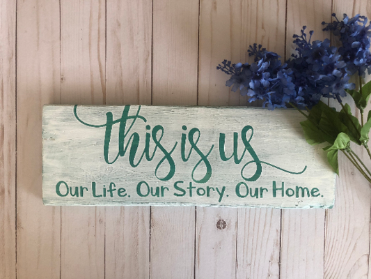 This Is Us Wood Sign (WS67)