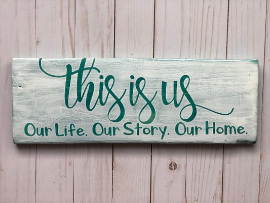 This Is Us Wood Sign (WS67)