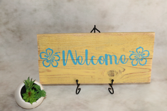 Welcome Wood Sign (WS021)