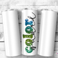 Color Guard Glitter Tumbler (T269)