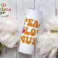 Peace Love Music Tumbler (T189)