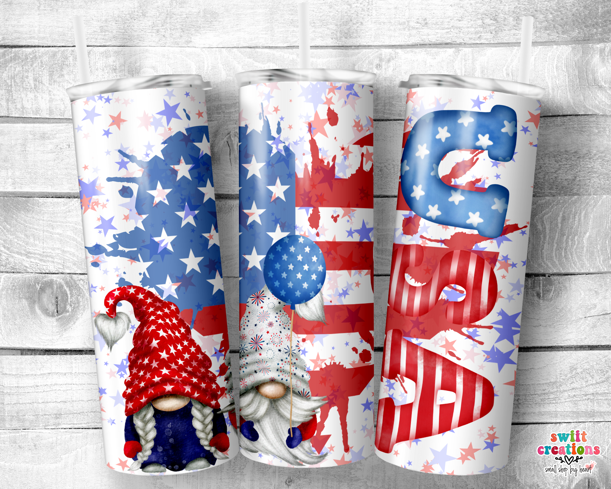USA Gnome Tumbler (T368)