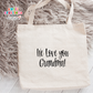 Football Love Large Linen Tote
