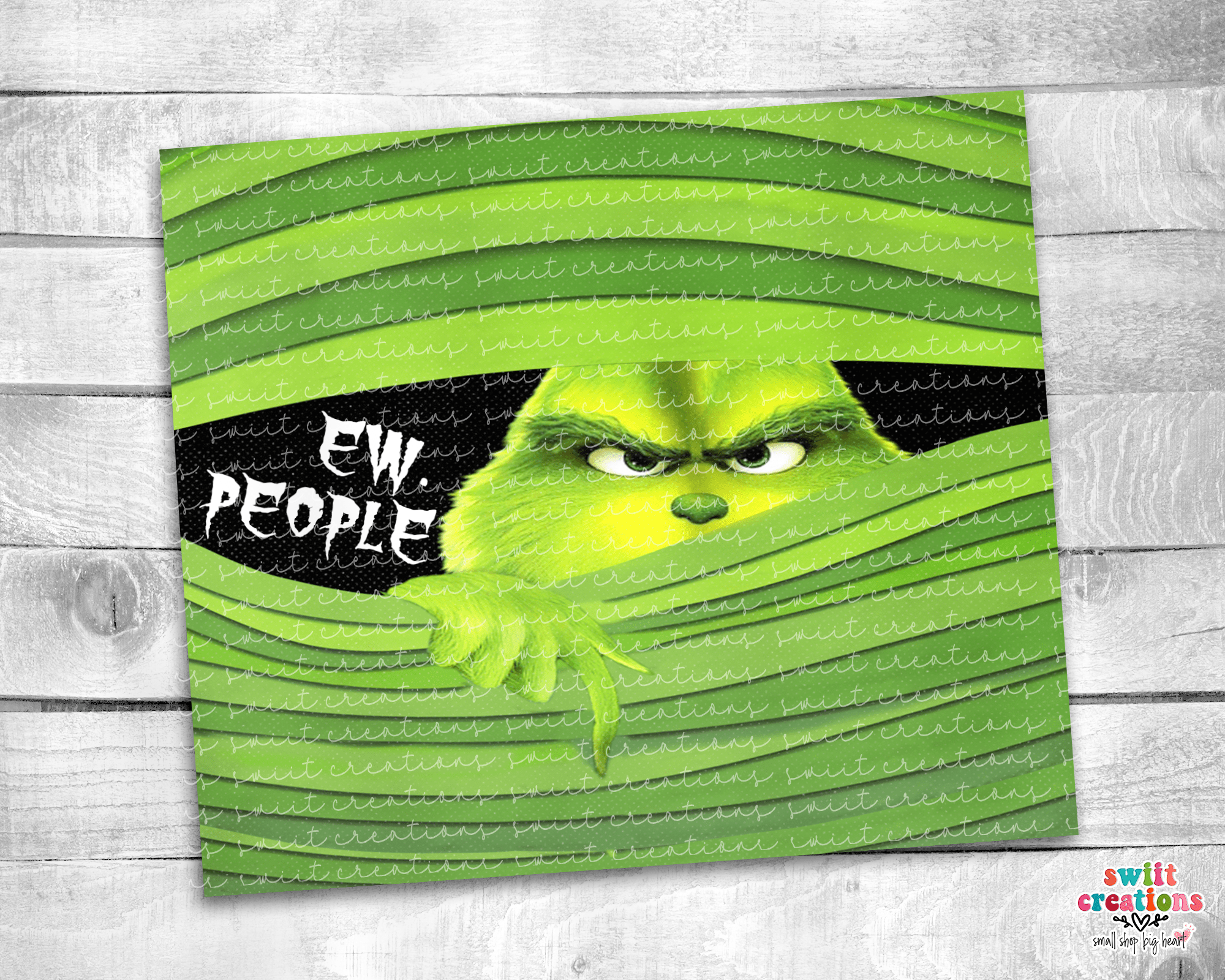 Ew People Tumbler (T302) - Swiit Creations