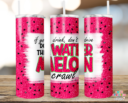 Watermelon Crawl Tumbler (T210)