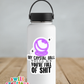 My Crystal Ball Tells Me You're Full Of Shit Waterproof Sticker (SS156)  | SCD528