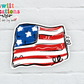 USA Flag Waterproof Sticker   (SS285) | SCD404