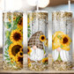 Sunflower Gnome Tumbler (T028)