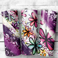 Purple Daisy Tumbler (T181)