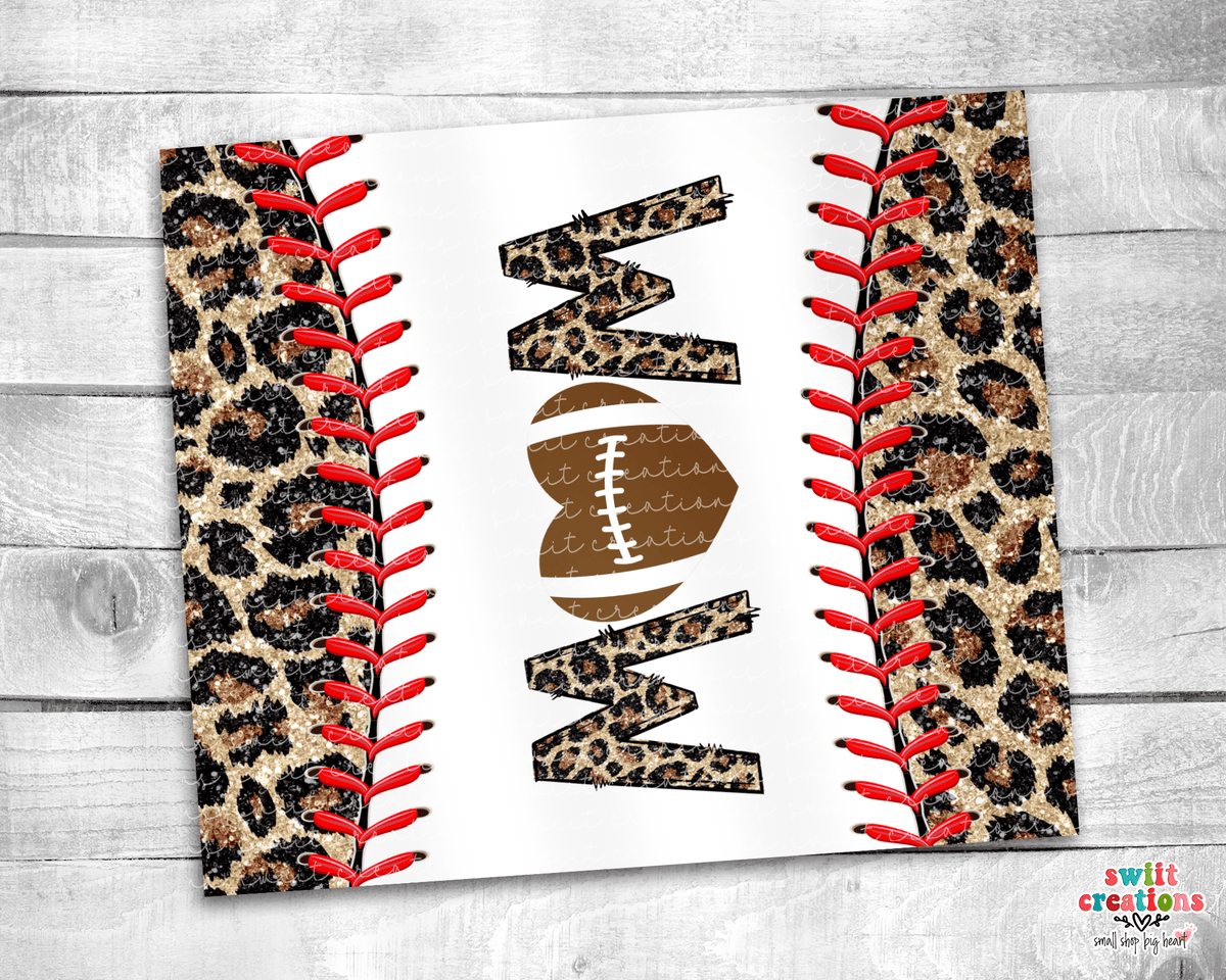 Football Mom Tumbler (T225) - Swiit Creations