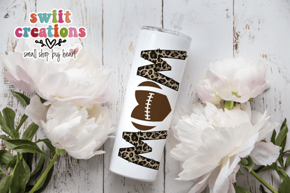 Football Mom Tumbler (T225) - Swiit Creations